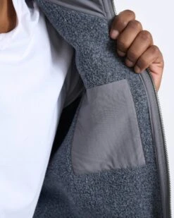 Idyllwild Sherpa Jacket | Heather Grey -Vuori Clothing Store V543HTG 3ea8ca48 ac9c 465e b5e0 3893cdb50692