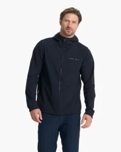 Excursion Ripstop Jacket | Black -Vuori Clothing Store V551BLK SP23 M ECOMM JACKETS FULL 00400 1X1 461b6ced 3830 446a b43a 5fdb8813d450