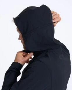 Excursion Ripstop Jacket | Black -Vuori Clothing Store V551BLK SP23 M ECOMM JACKETS TOP 00453 1X1 529ec1de b90c 45ad 8da4 a67e3be8dc33