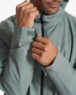 Oahu Rain Jacket | Stormy -Vuori Clothing Store V553SHA FA23 M ECOMM jackets DETAIL 9