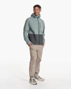 Oahu Rain Jacket | Stormy -Vuori Clothing Store V553SHA FA23 M ECOMM jackets FULL 2