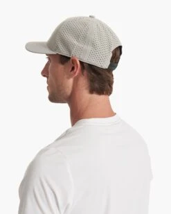 Vuori Water Tech Hat | Light Grey -Vuori Clothing Store V8002LTG 20 SP23 AXS ECOMM HEADWEAR 3733 1x1 519d3a0c 94cf 49ec 9e99 298bb0a9a0aa
