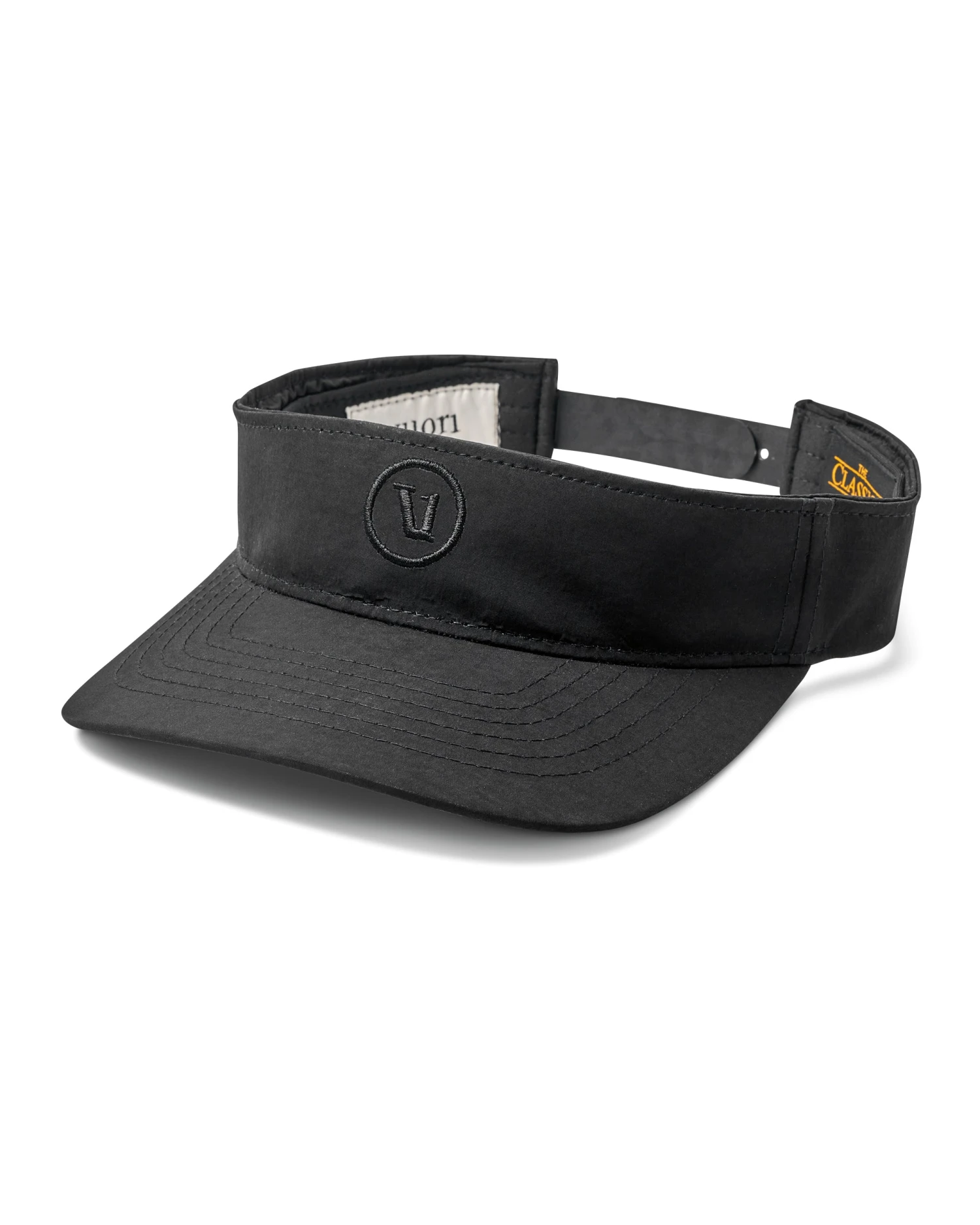 Vuori Tennis Visor | Black 1 Vuori Tennis Visor | Black