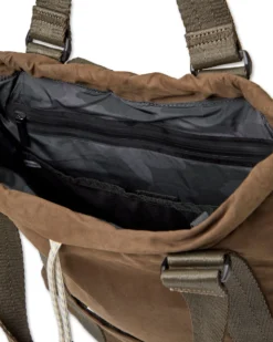 V1 Convertible Tote Bag | Army 8 V1 Convertible Tote Bag | Army -Vuori Clothing Store V8028ARM FA23 UNISEX ECOMM bags FLAT LAY 2