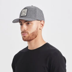 Geometric Hat | Heather Grey -Vuori Clothing Store V829HTG 3 update