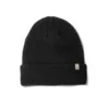 Alpine Waffle Beanie | Black