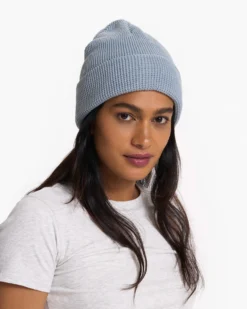 Alpine Waffle Beanie | Light Cloud -Vuori Clothing Store V864LCL 5076