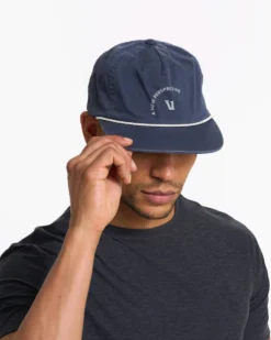 Perspectives Hat | Washed Navy 6 Perspectives Hat | Washed Navy -Vuori Clothing Store V868WNV 3751