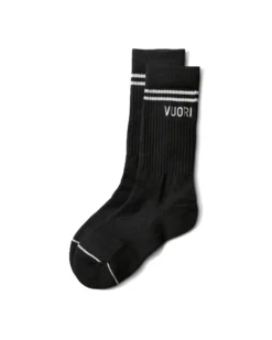 Vuori Crew Sock | Black