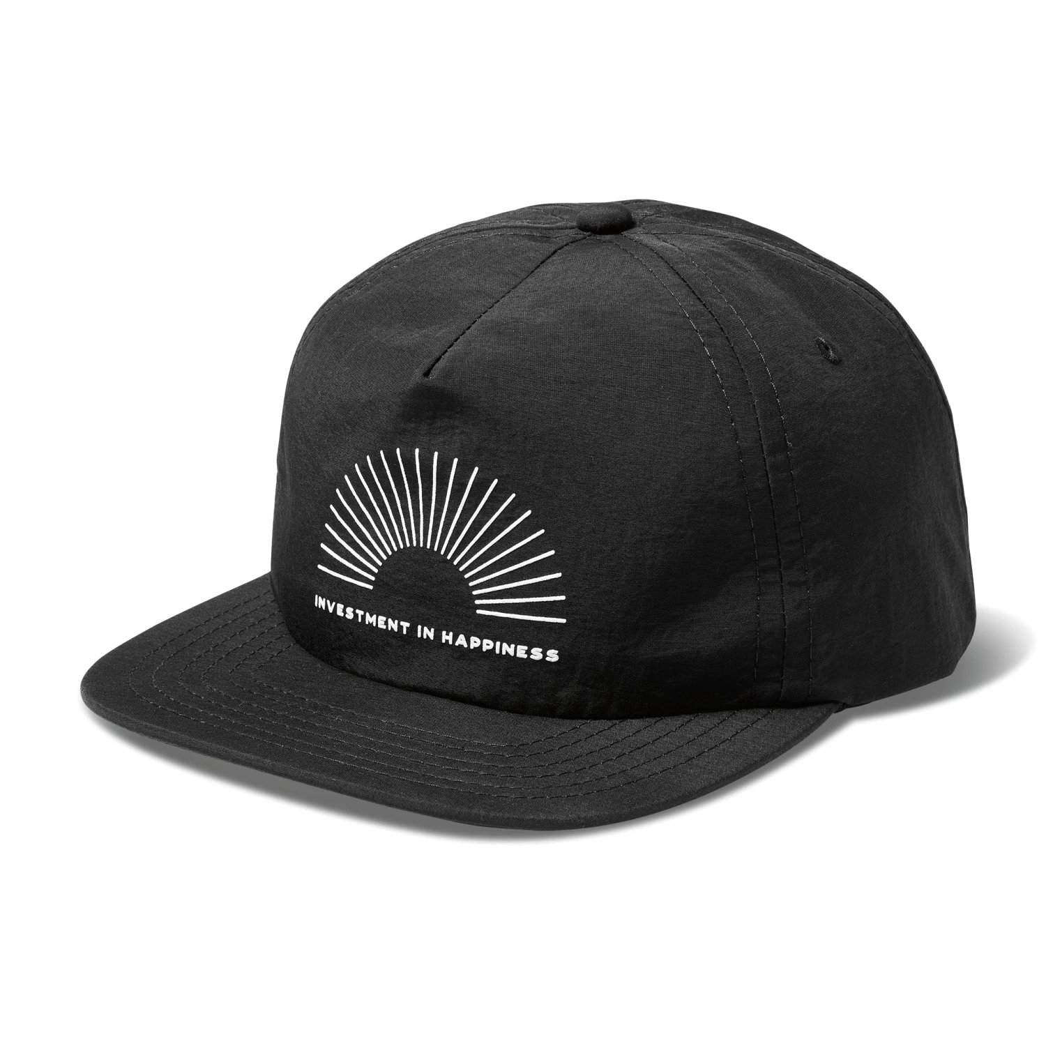 Investment In Happiness Hat | Black 1 Investment In Happiness Hat | Black