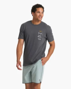 TRTS Melange Tee | Charcoal -Vuori Clothing Store V9003CCL SP23 M ECOMM PRINTABLES TOP 0749 1x1 055906a6 5274 4c12 b911 69e01e9eff32