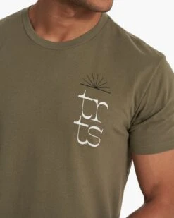 TRTS Melange Tee | Oregano -Vuori Clothing Store V9003ORE SP23 M ECOMM PRINTABLES 1239 DETAIL 1x1 8a8cd9c9 b6b9 43ac 9db3 e1ed442533a8