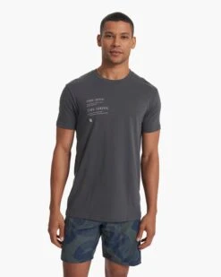 Dedication Tee | Charcoal -Vuori Clothing Store V9004CCL SP23 M ECOMM PRINTABLES TOP 1654 1x1 ee6e7a92 3eaf 4a35 a36b db5052f1ed27