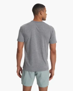 Dedication Tee | Heather Grey -Vuori Clothing Store V9004HTG SP23 M ECOMM PRINTABLES 0401 TOP 1x1 fdc49371 dbf3 44d5 83a3 d5a71e461268