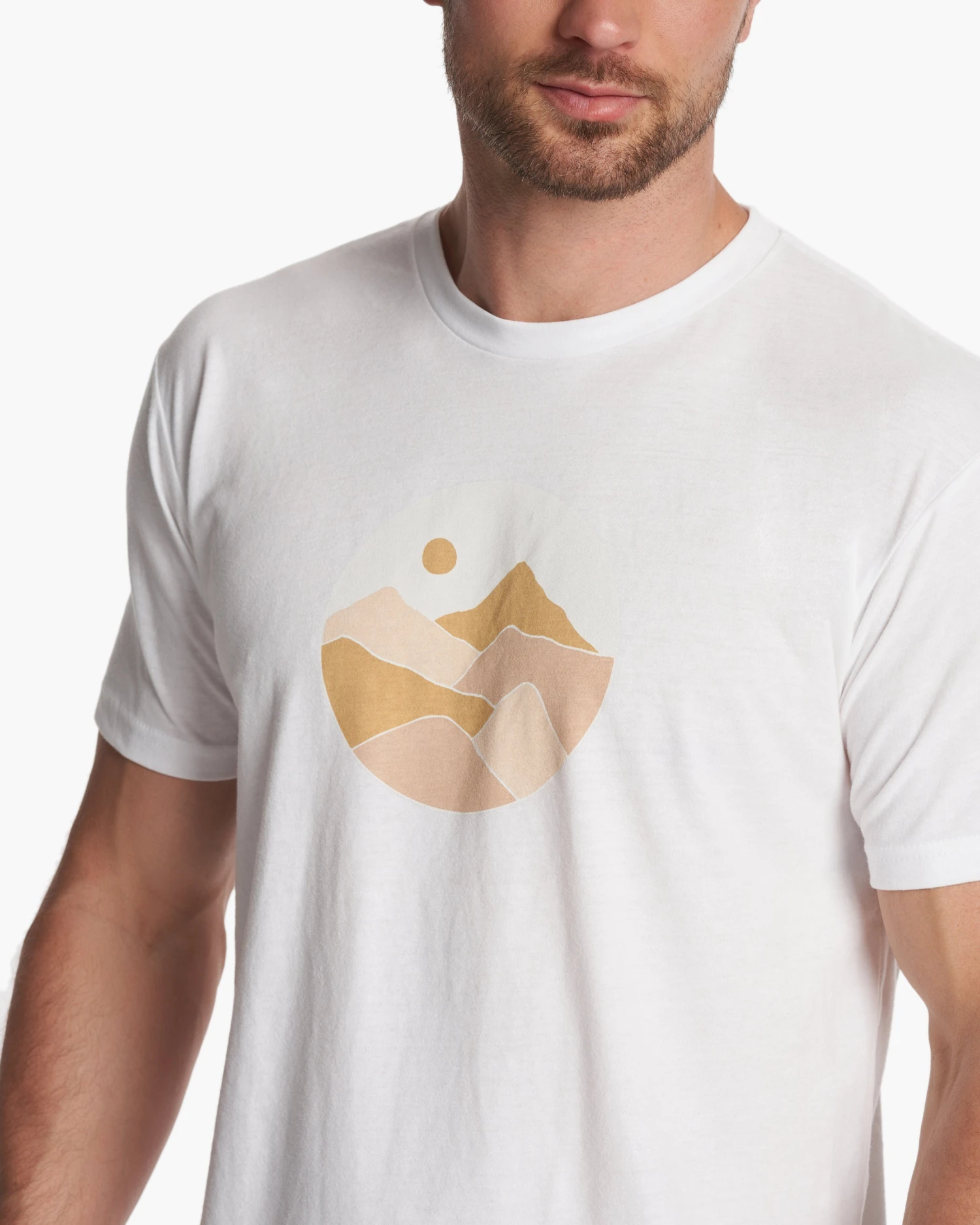 Landscapes Tee | White 3 Landscapes Tee | White - Image 3