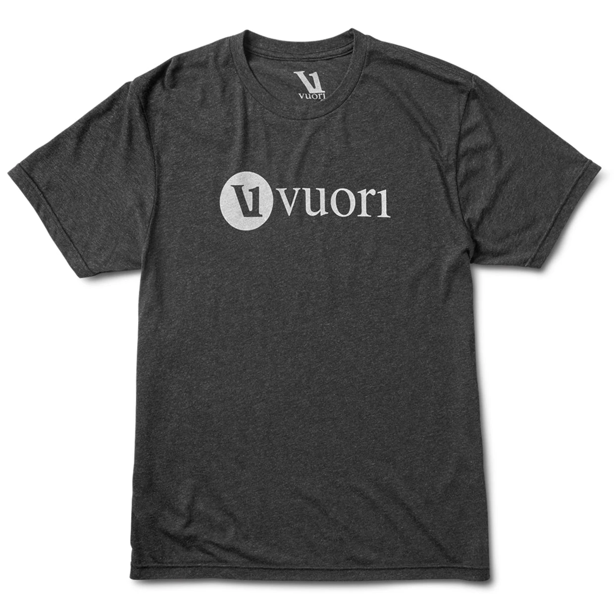 V1 Vuori Wordmark Logo Tee | Vintage Black 1 V1 Vuori Wordmark Logo Tee | Vintage Black