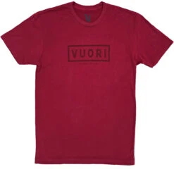 Boxed Vuori Tee | Cardinal
