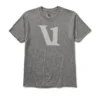 V1 Logo Tee | Heather Grey / Salt