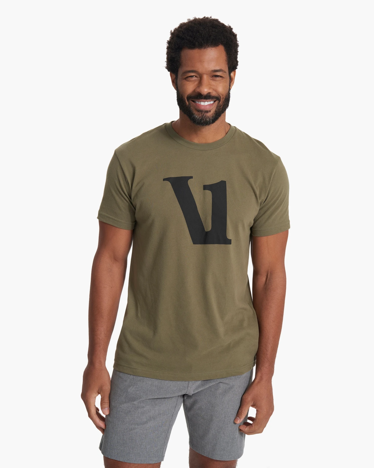 V1 Logo Tee | Oregano 2 V1 Logo Tee | Oregano - Image 2