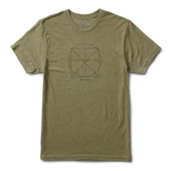Geo Tee | Army Heather