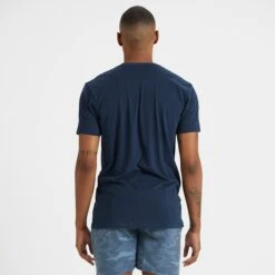 Intuition Tee | Navy -Vuori Clothing Store V947NVY 2