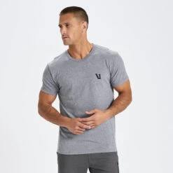 Land To Sea Tee | Heather Grey 6 Land To Sea Tee | Heather Grey -Vuori Clothing Store V952HTG 1