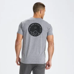 Land To Sea Tee | Heather Grey 7 Land To Sea Tee | Heather Grey -Vuori Clothing Store V952HTG 2