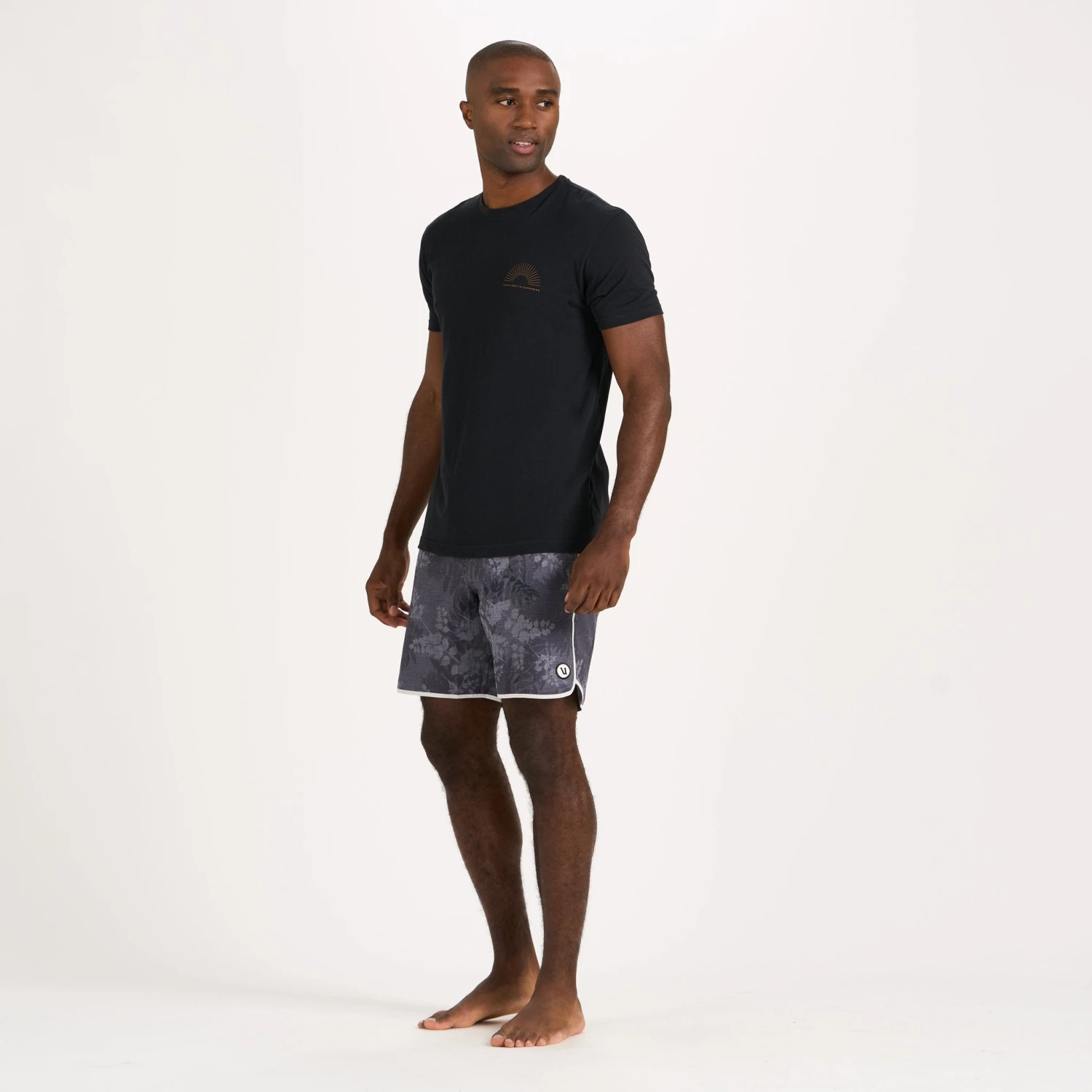 Investment In Happiness Tee | Black 4 Investment In Happiness Tee | Black - Image 4