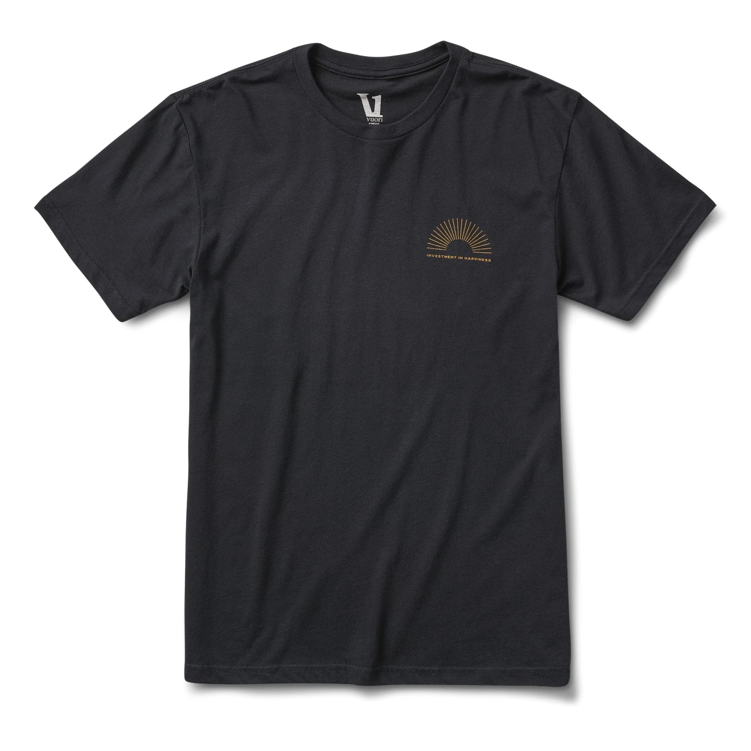 Investment In Happiness Tee | Black 1 Investment In Happiness Tee | Black