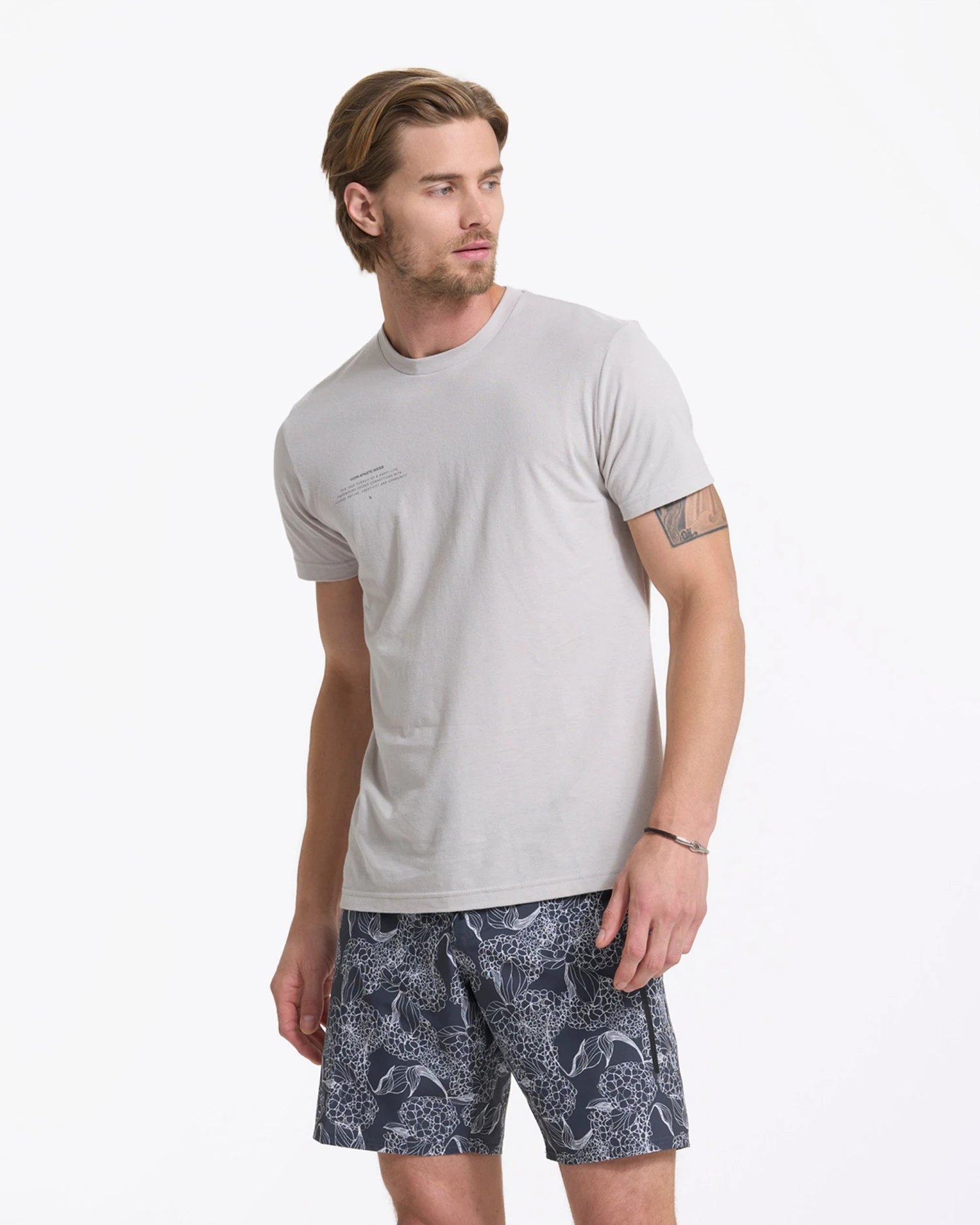 Pursuit Tee | Light Grey 1 Pursuit Tee | Light Grey