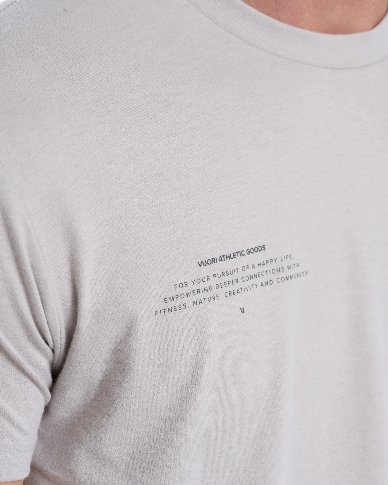 Pursuit Tee | Light Grey 4 Pursuit Tee | Light Grey - Image 4