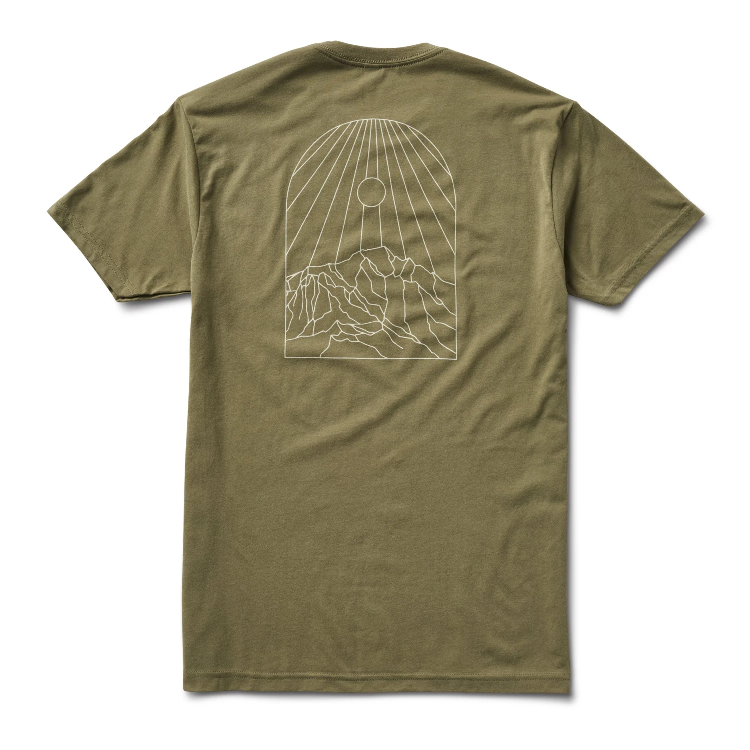Mountain Peak Tee | Army 7 Mountain Peak Tee | Army - Image 7