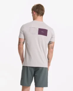 Dimension Tee | Light Grey 8 Dimension Tee | Light Grey -Vuori Clothing Store V982LHG 2923 1