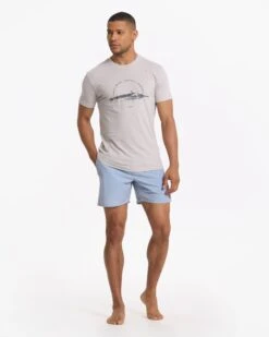 Sun Sets Tee | Light Grey 9 Sun Sets Tee | Light Grey -Vuori Clothing Store V987LTG 3213 1