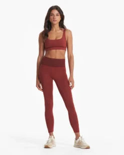 Lux Rib Daily Bra | Currant Heather 7 Lux Rib Daily Bra | Currant Heather -Vuori Clothing Store VW1002HUT 00272