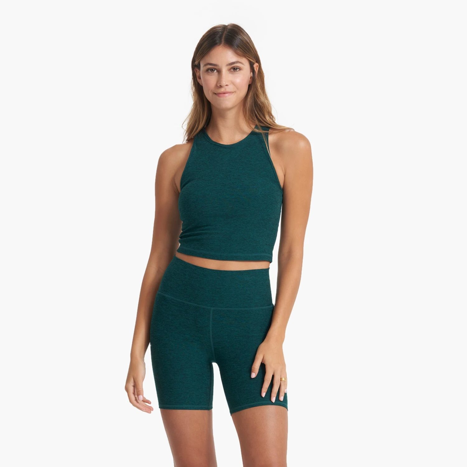 Elevation Plyo Tank | Jade Heather 1 Elevation Plyo Tank | Jade Heather