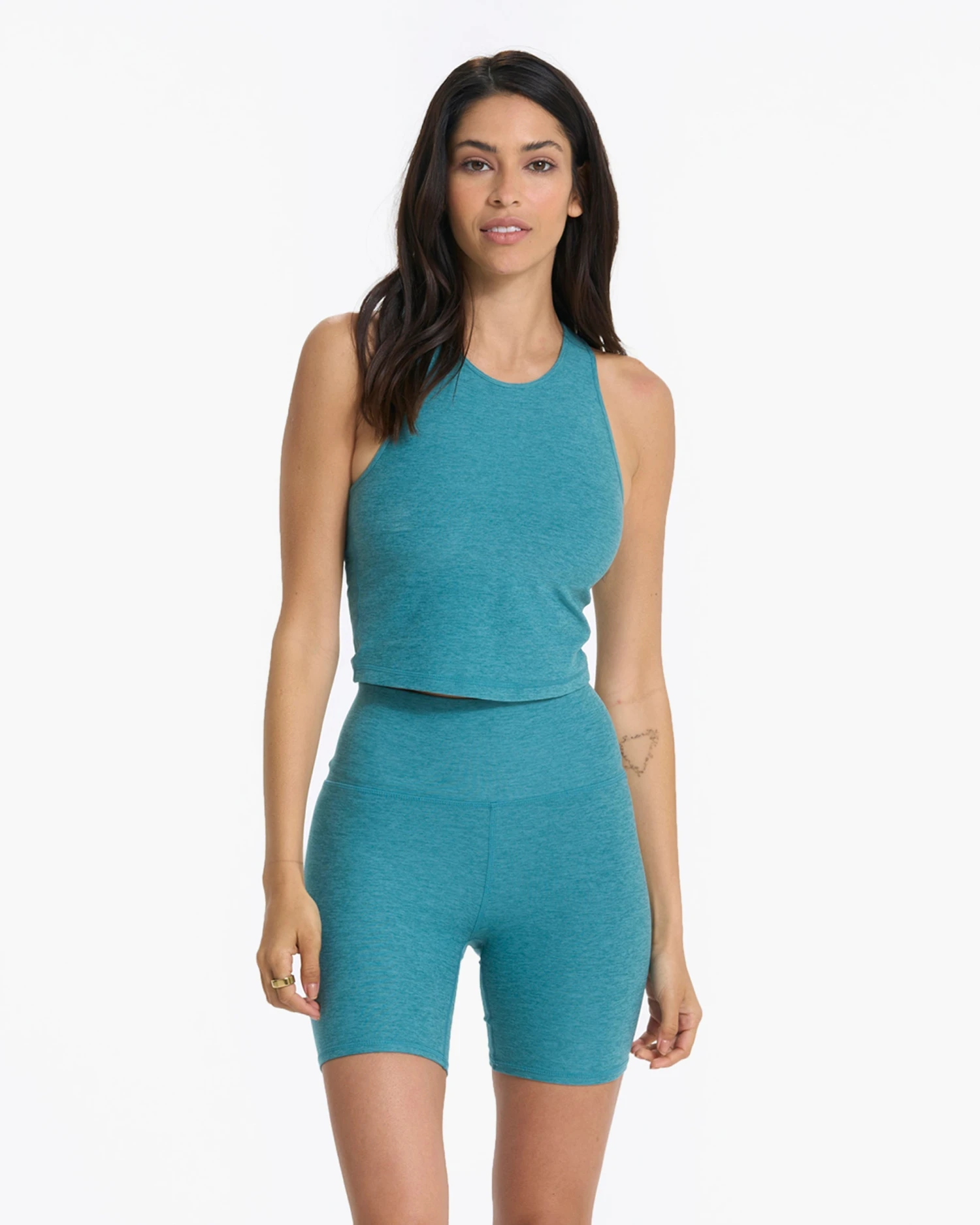 Elevation Plyo Tank | Luna Heather 1 Elevation Plyo Tank | Luna Heather