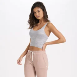 Halo Performance Crop | Pale Heather Camo 8 Halo Performance Crop | Pale Heather Camo -Vuori Clothing Store VW1005PHC 3