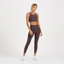 Elevation Bra | Smoked Plum Heather -Vuori Clothing Store VW1006SPH 4 e2b19ece a6e3 45f0 80d4 656643a6bc00