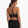 Long Line Elevation Bra | Black Heather