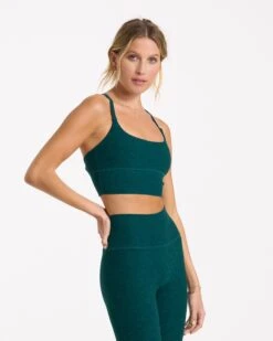 Long Line Elevation Bra | Jade Heather 13 Long Line Elevation Bra | Jade Heather -Vuori Clothing Store VW1008HJA 03967