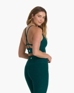 Long Line Elevation Bra | Jade Heather 11 Long Line Elevation Bra | Jade Heather -Vuori Clothing Store VW1008HJA FA22 W ECOMM CURVE 00539 1x1 b08352d6 d03b 4bad 88bd f2c2138571bf