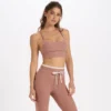 Long Line Elevation Bra | Light Terracotta Heather