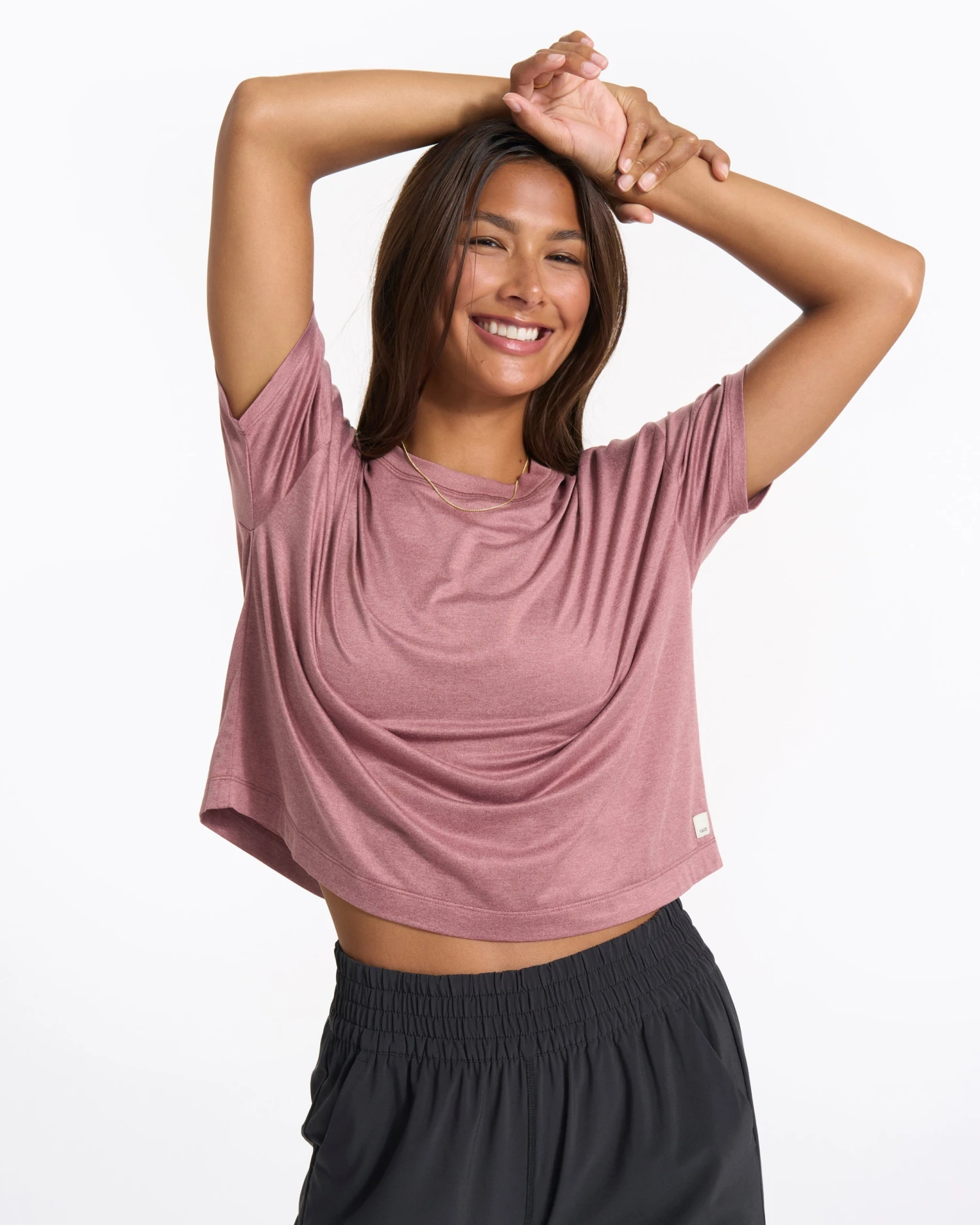 Energy Tee | Marsala Heather 1 Energy Tee | Marsala Heather