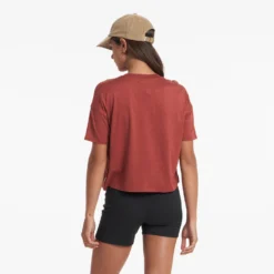 Energy Tee | Currant Heather -Vuori Clothing Store VW1011HUT 02206