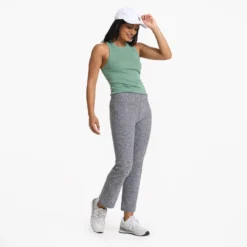 Sunrise High Neck Tank | Celadon -Vuori Clothing Store VW1012CEL 2886