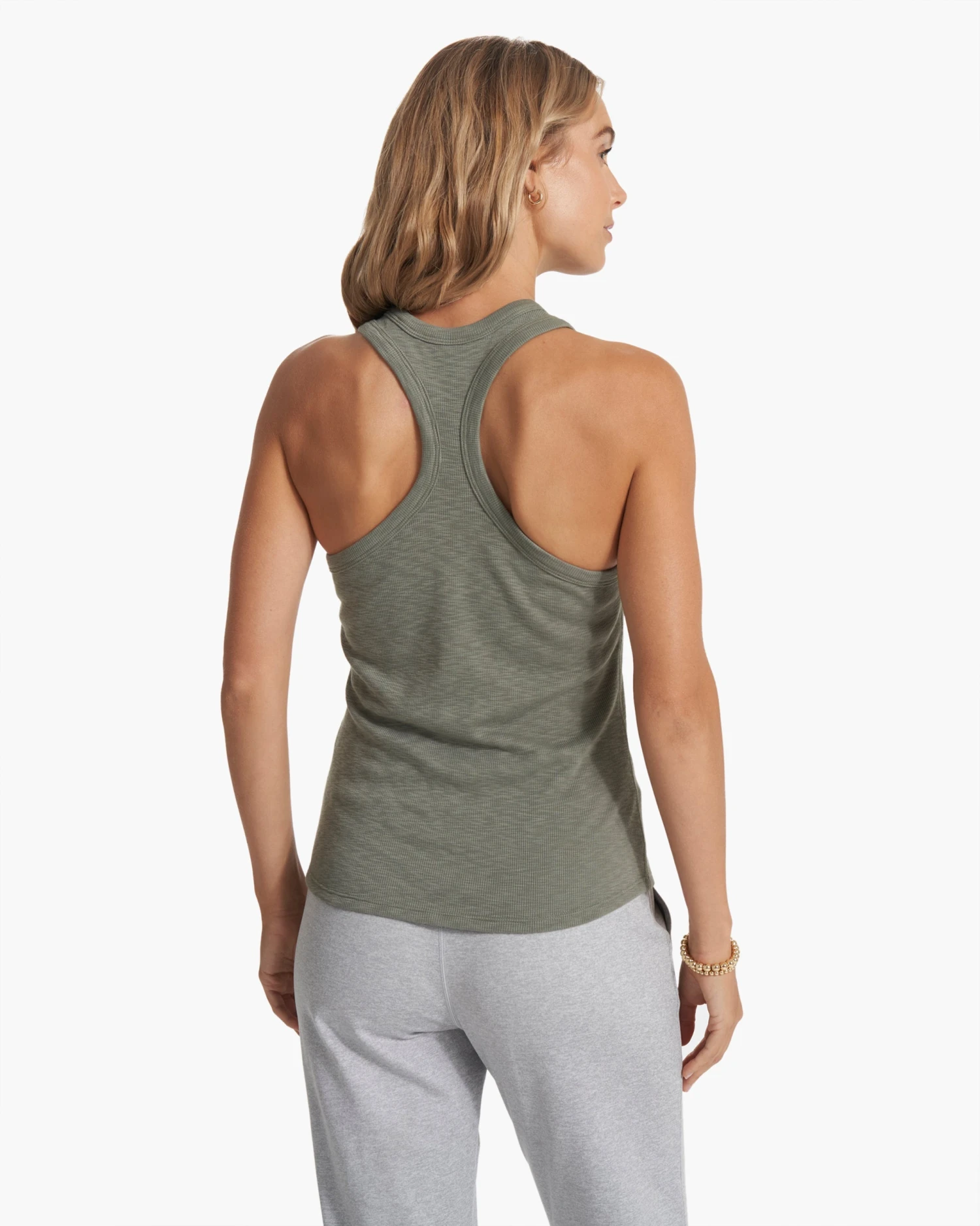 Sunrise High Neck Tank | Pistachio 4 Sunrise High Neck Tank | Pistachio - Image 4