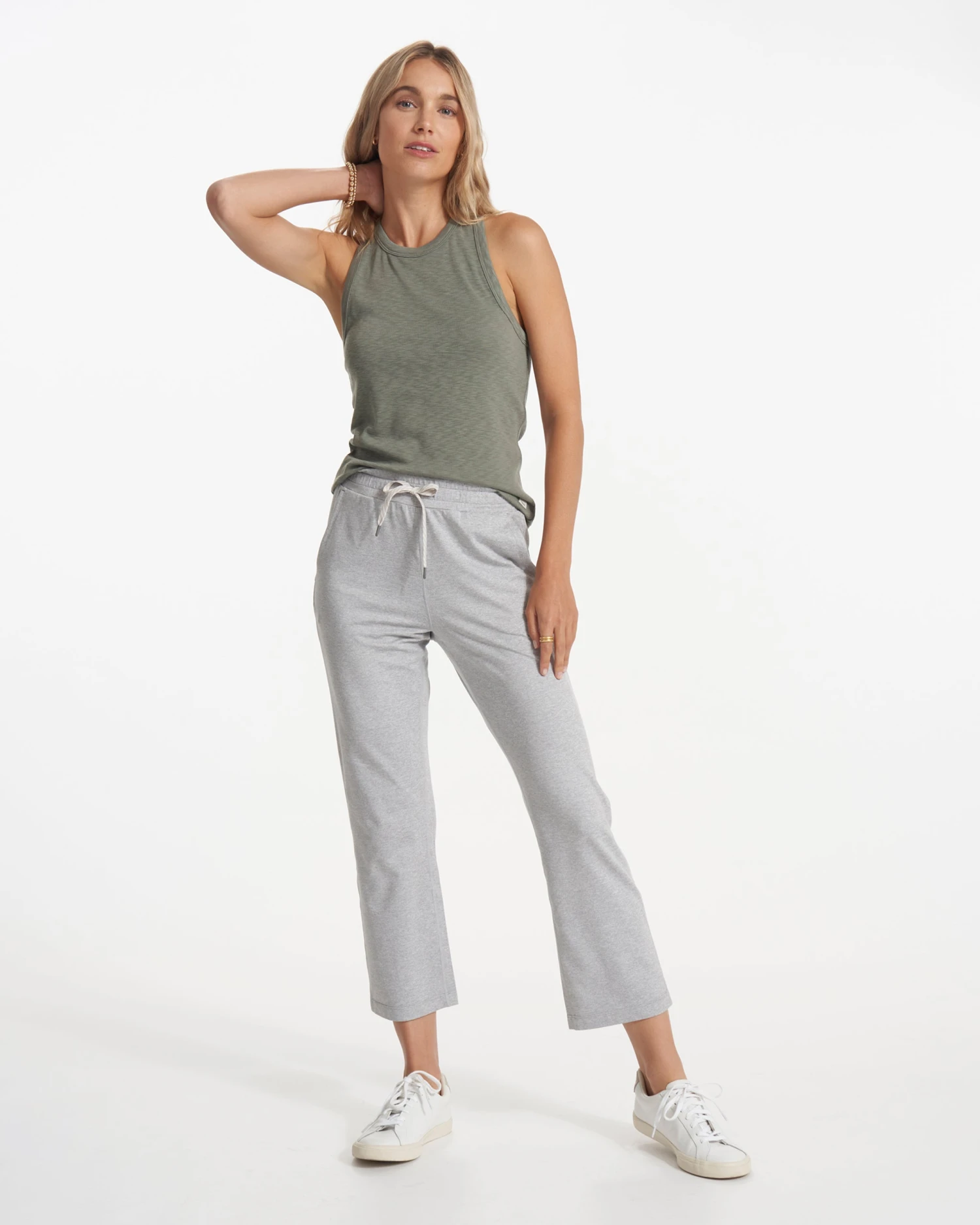 Sunrise High Neck Tank | Pistachio 5 Sunrise High Neck Tank | Pistachio - Image 5