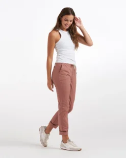 Sunrise High Neck Tank | White -Vuori Clothing Store VW1012WHT 1061 CO22