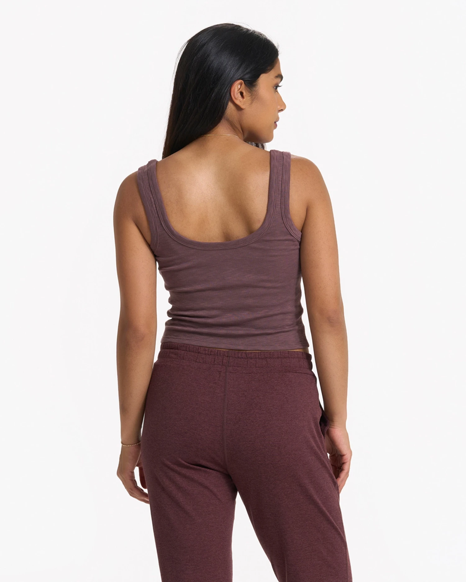 Sunrise Crop Tank | Chestnut 3 Sunrise Crop Tank | Chestnut - Image 3
